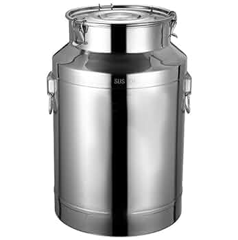 レトロ ステンレス ミルク缶 ミルクタンク アンティーク】昭和レトロ ステンレス ミルクタンク 牛乳缶